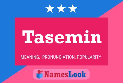 Tasemin Name Poster