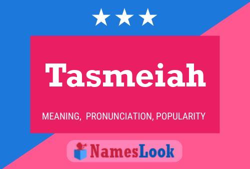 Tasmeiah Name Poster