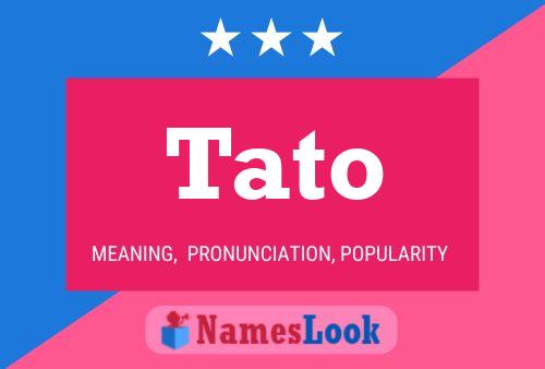 Tato Name Poster