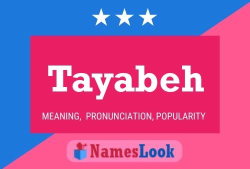 Tayabeh Name Poster