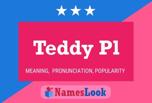 Teddy Pl Name Poster