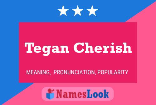 Tegan Cherish Name Poster