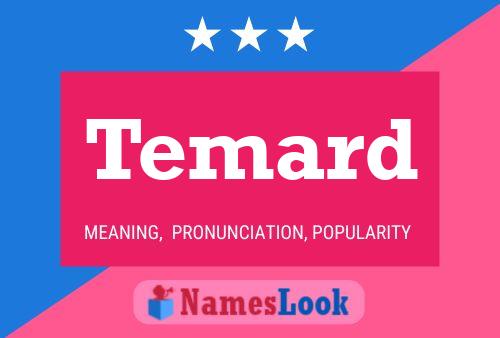 Temard Name Poster