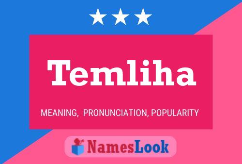 Temliha Name Poster