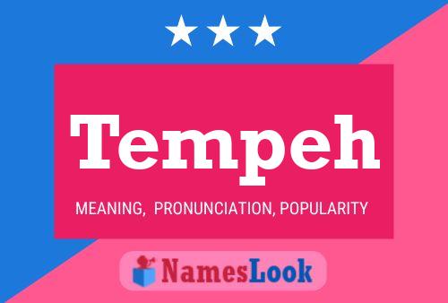 Tempeh Name Poster