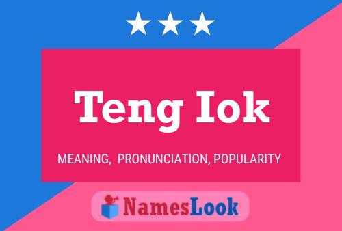 Teng Iok Name Poster