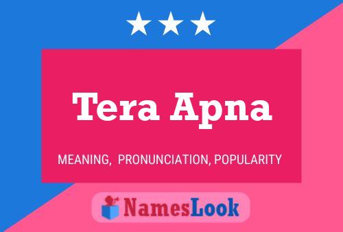 Tera Apna Name Poster