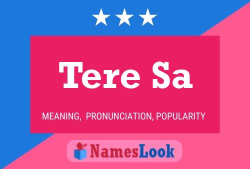 Tere Sa Name Poster