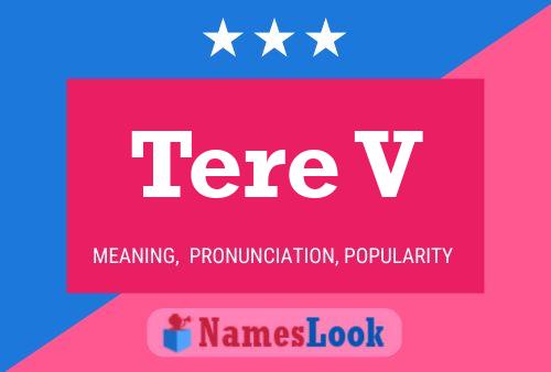 Tere V Name Poster