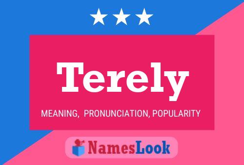 Terely Name Poster