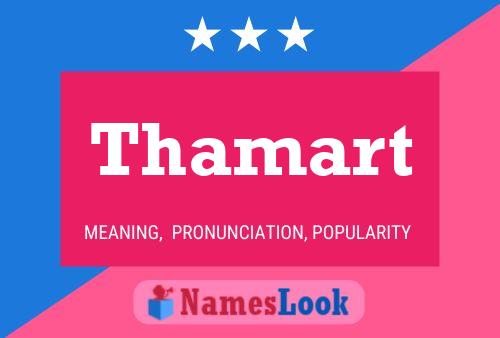 Thamart Name Poster