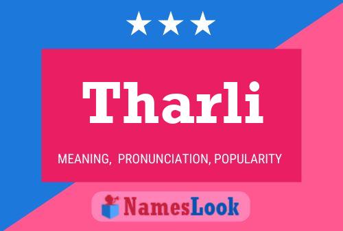 Tharli Name Poster