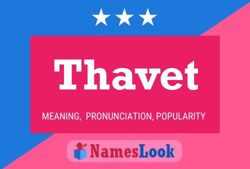 Thavet Name Poster