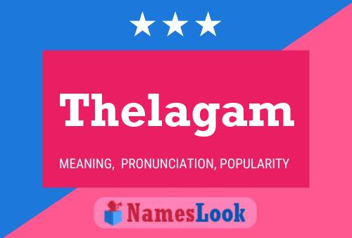 Thelagam Name Poster