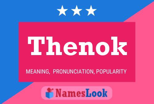 Thenok Name Poster