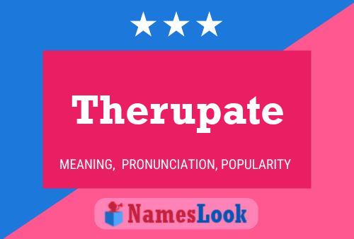 Therupate Name Poster