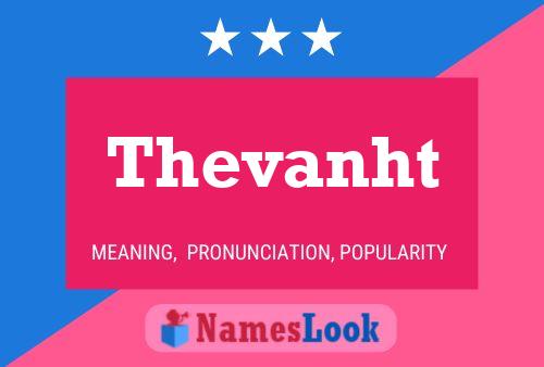 Thevanht Name Poster