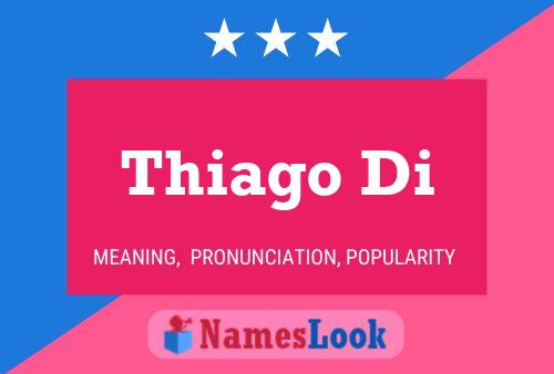 Thiago Di Name Poster