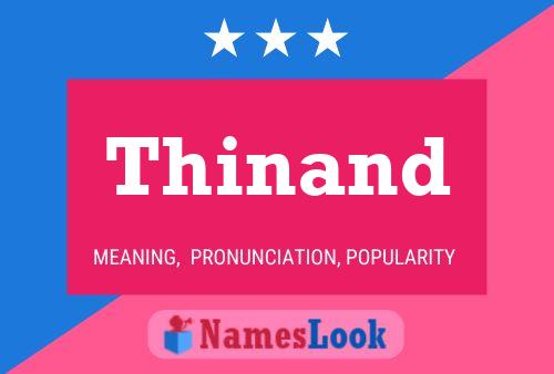 Thinand Name Poster