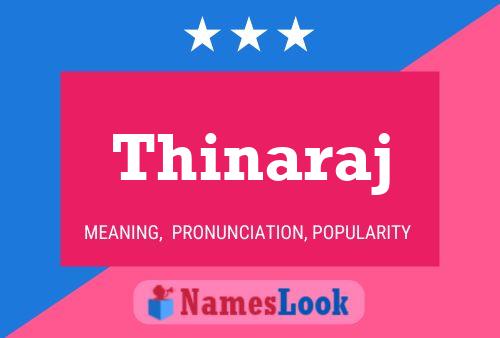 Thinaraj Name Poster