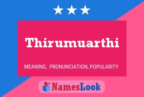 Thirumuarthi Name Poster