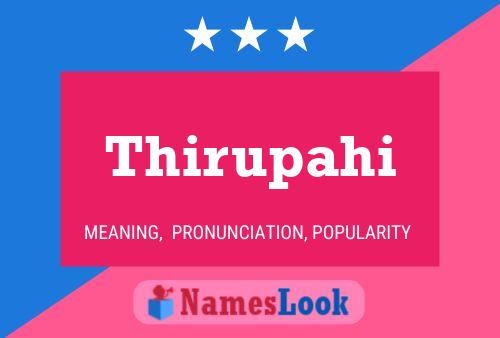 Thirupahi Name Poster