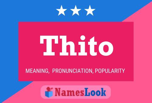 Thito Name Poster