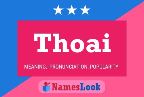 Thoai Name Poster