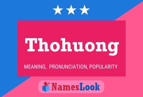 Thohuong Name Poster