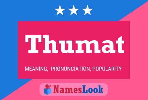 Thumat Name Poster