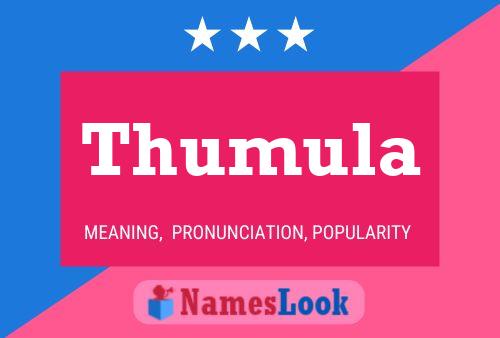 Thumula Name Poster