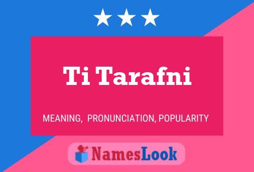 Ti Tarafni Name Poster