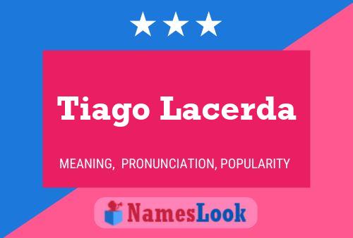 Tiago Lacerda Name Poster