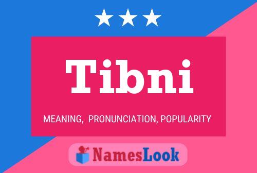 Tibni Name Poster