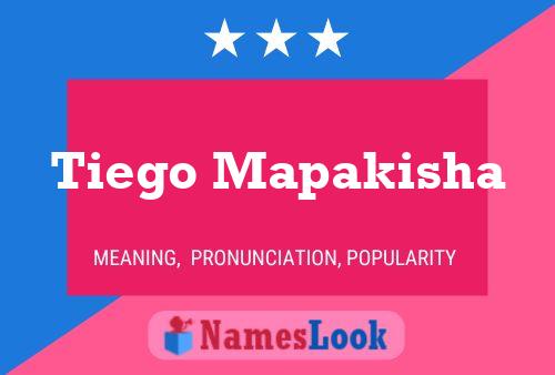 Tiego Mapakisha Name Poster