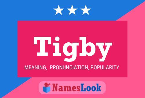 Tigby Name Poster