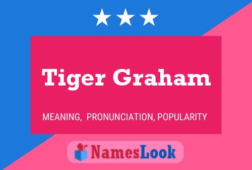 Tiger Graham Name Poster