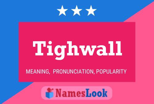 Tighwall Name Poster