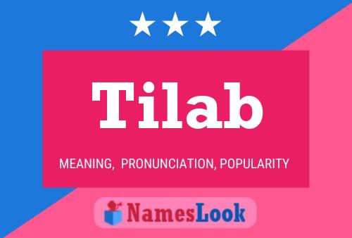 Tilab Name Poster