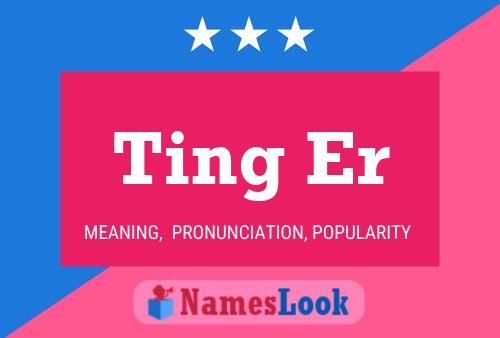 Ting Er Name Poster