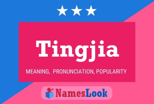 Tingjia Name Poster