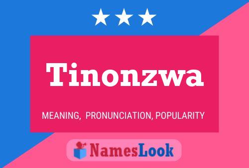 Tinonzwa Name Poster