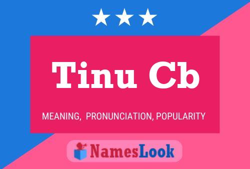 Tinu Cb Name Poster