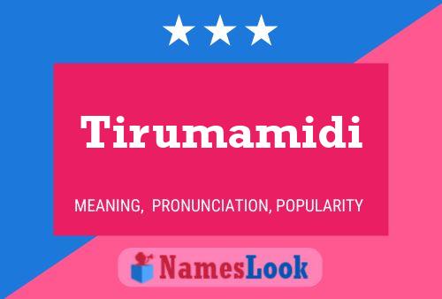 Tirumamidi Name Poster