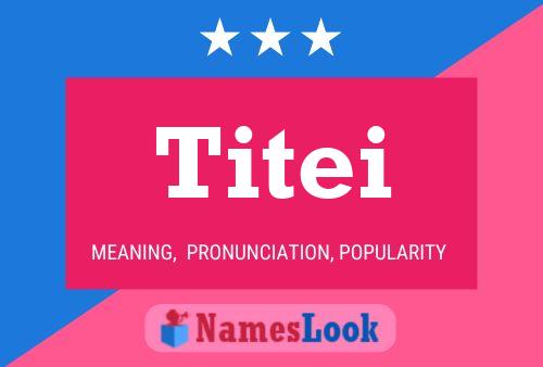 Titei Name Poster