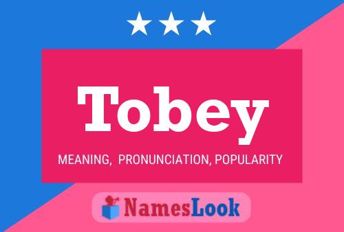 Tobey Name Poster