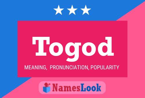 Togod Name Poster