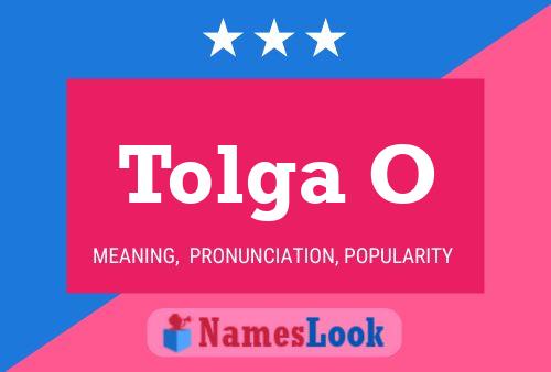 Tolga O Name Poster