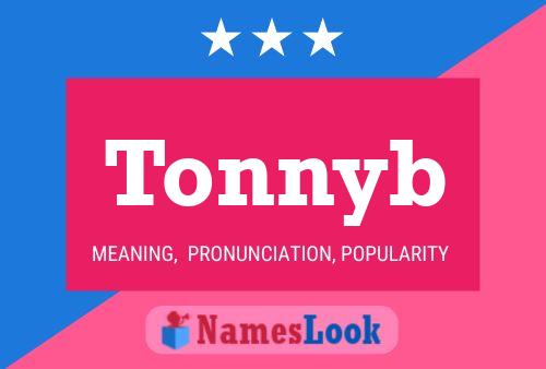 Tonnyb Name Poster