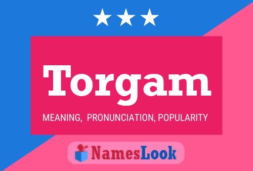 Torgam Name Poster